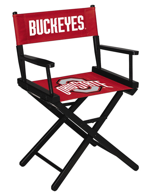 Ohio State Buckeyes Table Height Directors Chair