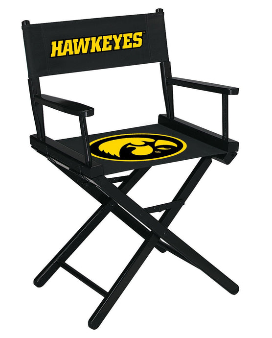 Iowa Hawkeyes Table Height Directors Chair