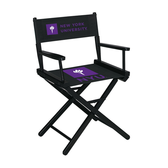 New York Violets Table Height Directors Chair
