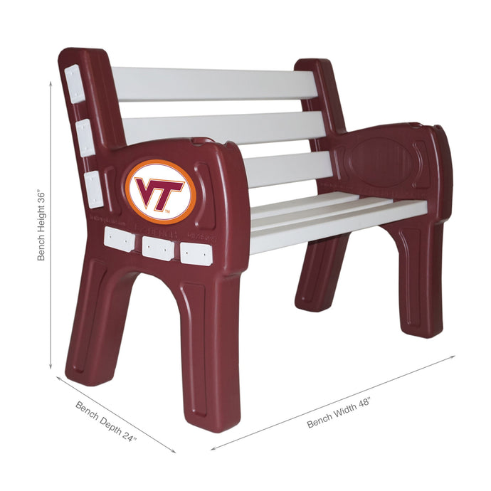 Virginia Tech Park Bench