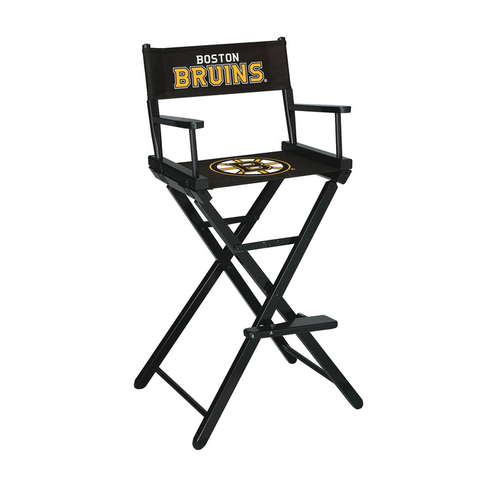 Boston Bruins Bar Height Directors Chair