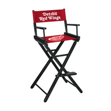 Load image into Gallery viewer, Detroit Red Wings Bar Height Directors Chair