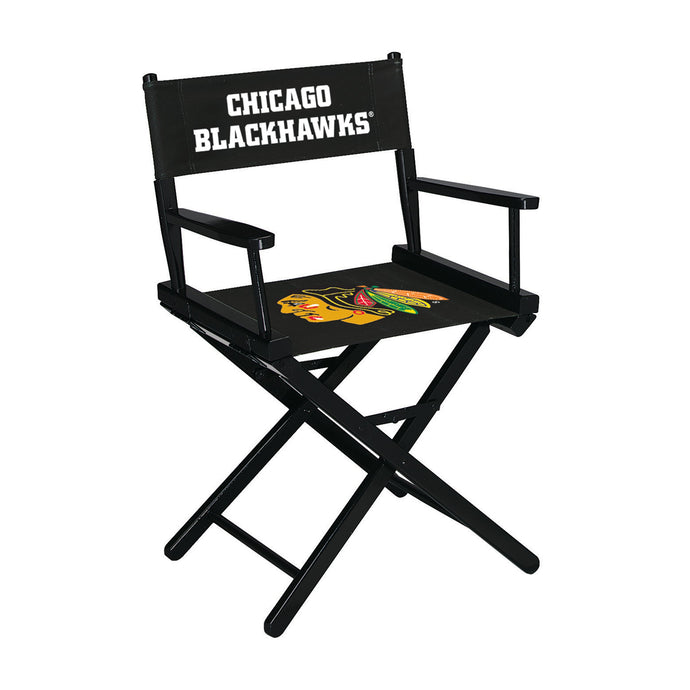 Chicago Blackhawks Table Height Directors Chair