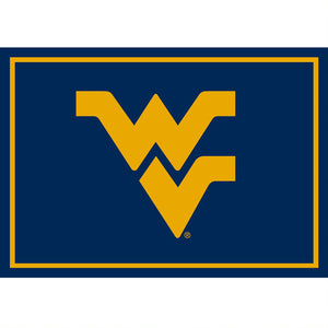 West Virginia Mountaineers 3x4 Area Rug