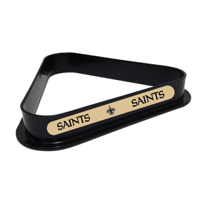 New Orleans Saints Plastic 8-Ball Rack