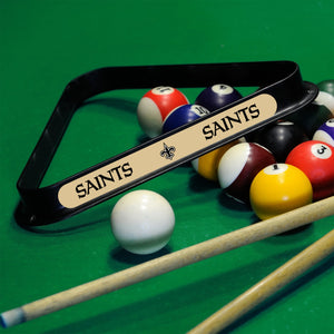 New Orleans Saints Plastic 8-Ball Rack