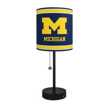 Load image into Gallery viewer, Michigan Wolverines Desk/Table Lamp