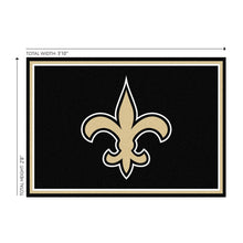 Load image into Gallery viewer, New Orleans Saints 3x4 Area Rug