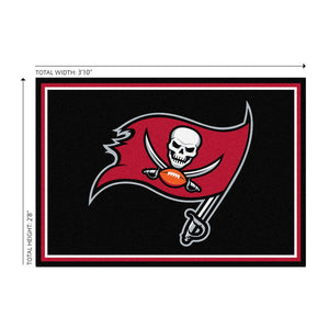 Tampa Bay Buccaneers 3x4 Area Rug