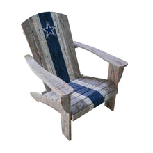 Load image into Gallery viewer, Dallas Cowboys Wood Adirondack Chair