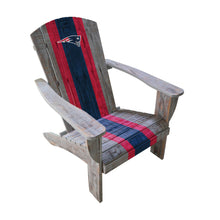 Load image into Gallery viewer, New England Patriots Wood Adirondack Chair