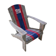 Load image into Gallery viewer, New York Giants Wood Adirondack Chair