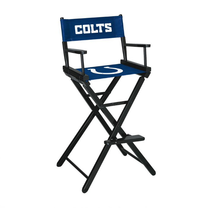 Indianapolis Colts Bar Height Directors Chair