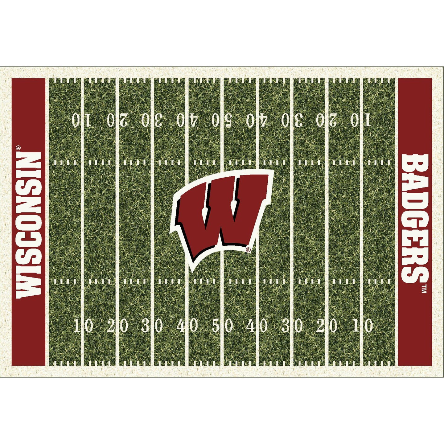 University Of Wisconsin Homefield Rug