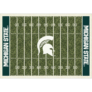 Michigan State Homefield Rug