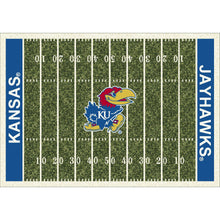 Load image into Gallery viewer, University Of Kansas Homefield Rug