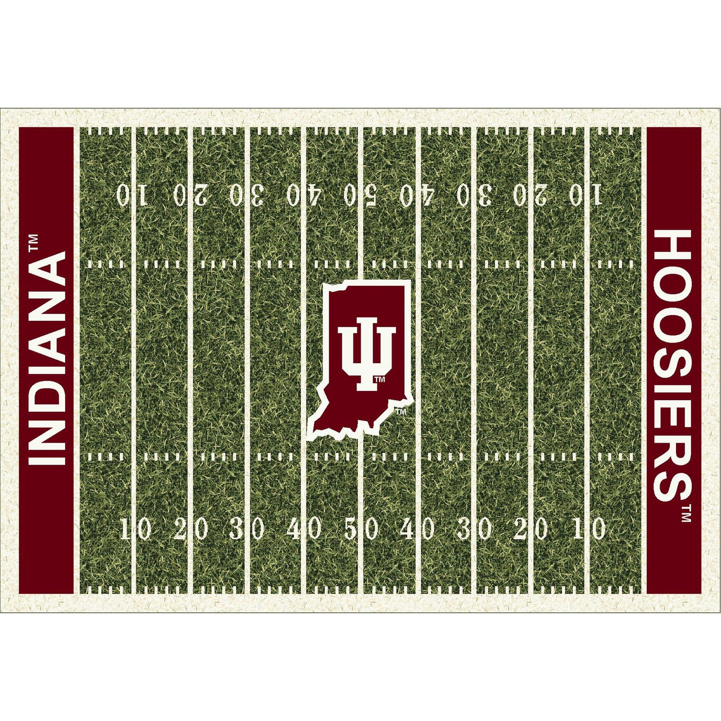 Indiana University Homefield Rug