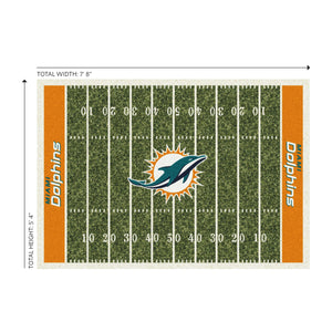 Miami Dolphins Homefield Rug