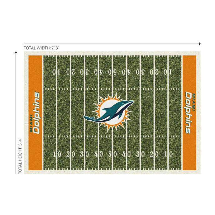 Miami Dolphins Homefield Rug