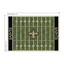 Load image into Gallery viewer, New Orleans Saints Homefield Rug