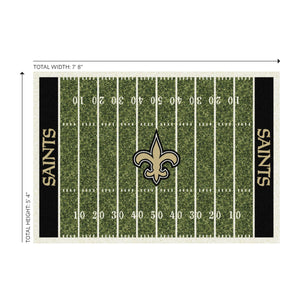 New Orleans Saints Homefield Rug