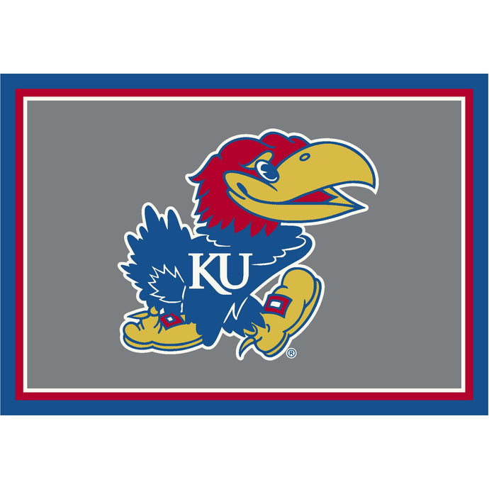 University Of Kansas Spirit Rug