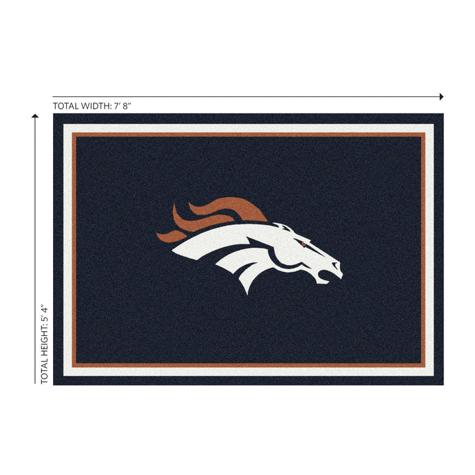 Denver Broncos Spirit Rug