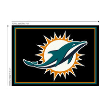 Load image into Gallery viewer, Miami Dolphins Spirit Rug