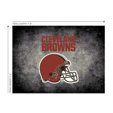 Load image into Gallery viewer, Cleveland Browns Distressed Rug