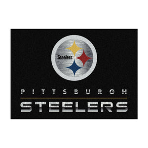 Pittsburgh Steelers Chrome Rug