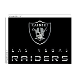 Las Vegas Raiders Chrome Rug