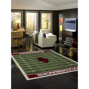 University Of Arkansas Homefield Rug