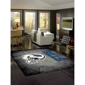 Buffalo Bills Distressed Rug