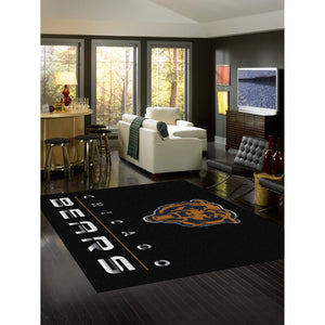 Chicago Bears Chrome Rug