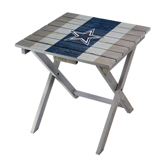 Dallas Cowboys Folding Adirondack Table