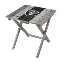 Load image into Gallery viewer, Las Vegas Raiders Folding Adirondack Table