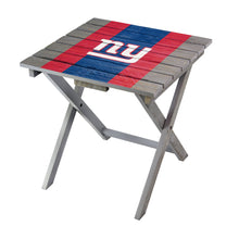 Load image into Gallery viewer, New York Giants Folding Adirondack Table
