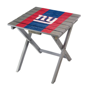 New York Giants Folding Adirondack Table