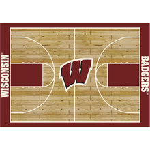 Load image into Gallery viewer, University Of Wisconsin Courtside Rug