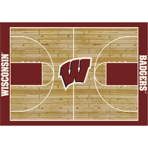 University Of Wisconsin Courtside Rug