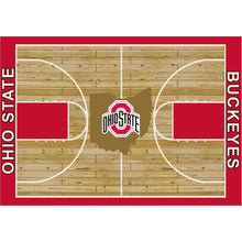 Load image into Gallery viewer, Ohio State Buckeyes Courtside Rug