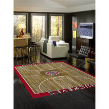 Load image into Gallery viewer, Ohio State Buckeyes Courtside Rug