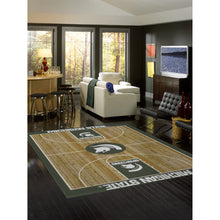 Load image into Gallery viewer, Michigan State Courtside Rug