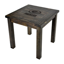 Load image into Gallery viewer, Green Bay Packers Reclaimed Side Table