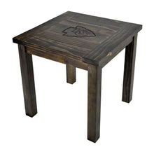 Load image into Gallery viewer, Kansas City Chiefs Reclaimed Side Table