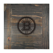 Load image into Gallery viewer, Boston Bruins Reclaimed Side Table
