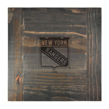 Load image into Gallery viewer, New York Rangers Reclaimed Side Table