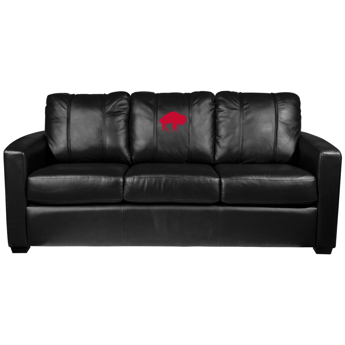 Silver Sofa with Buffalo Bills Secondary Logo