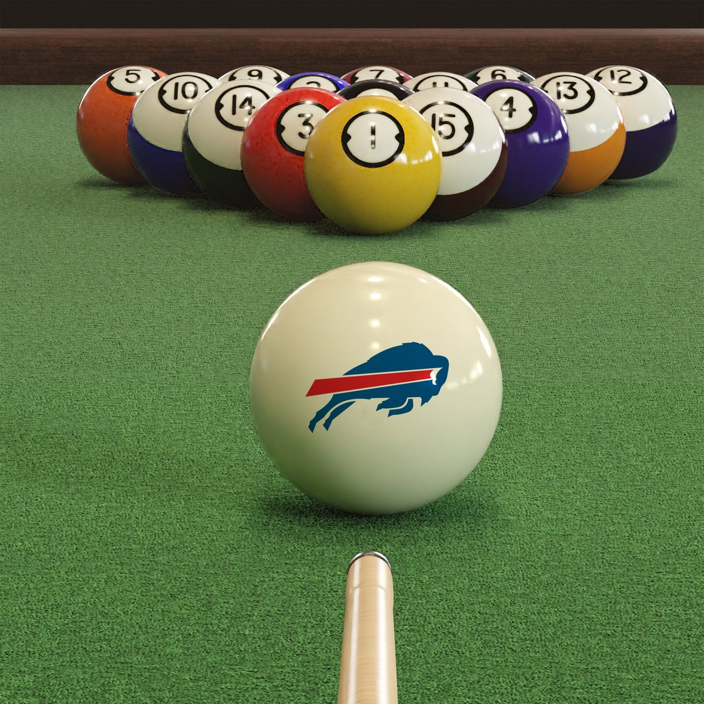 Buffalo Bills Cue Ball