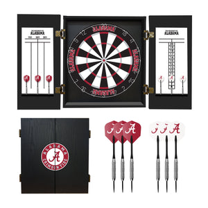 Alabama Crimson Tide Fan's Choice Dartboard Set